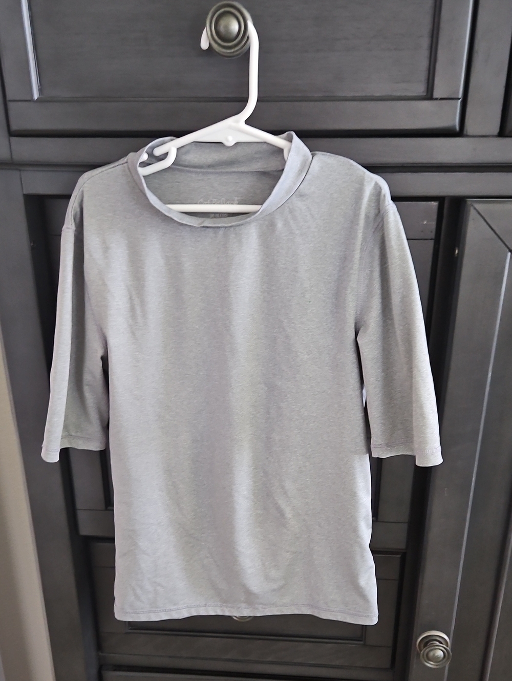 Light Gray Short Sleeve Rashguard